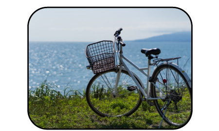 レンタサイクルに